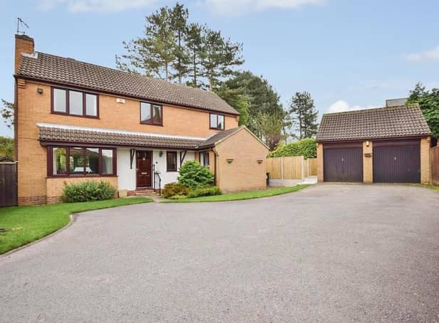 Perfect for growing families is this four-bedroom, detached house on Dover Beck Close in Ravenshead, which is on the market for £495,000 with estate agents Gascoines.