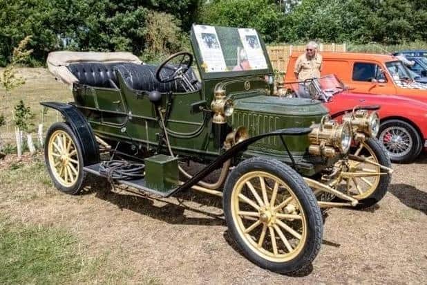 This steam car, dating back to 1910, was one of the main attractions at last year's inaugural show.