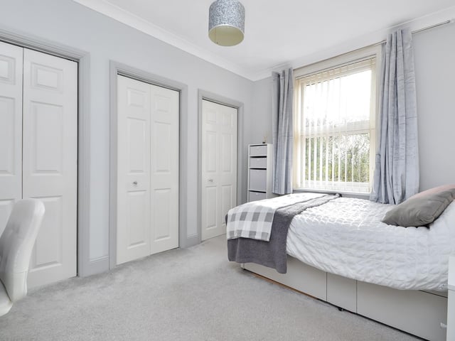 This five bedroom detached house in Hambledon Road, Denmead, is on the market for £775,000. It is listed by Fine and Country.