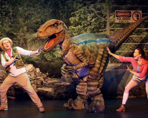 Don't miss Dinosaur Adventure Live at Mansfield Palace Theatre.