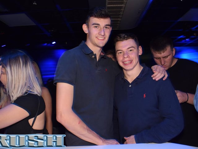 Smiling for the camera