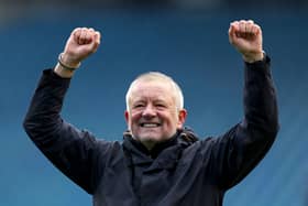 Blades boss Chris Wilder.