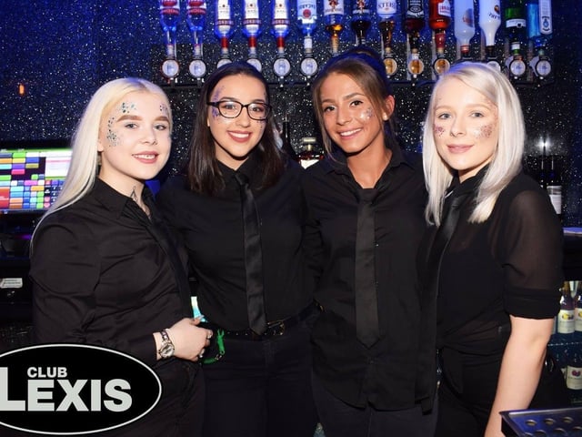 The staff had smiles on their faces