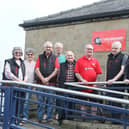 The team of volunteers at the Nottinghamshire Mining Museum.