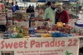 Sweet Paradise 22 has a stall every week on Mansfield market.