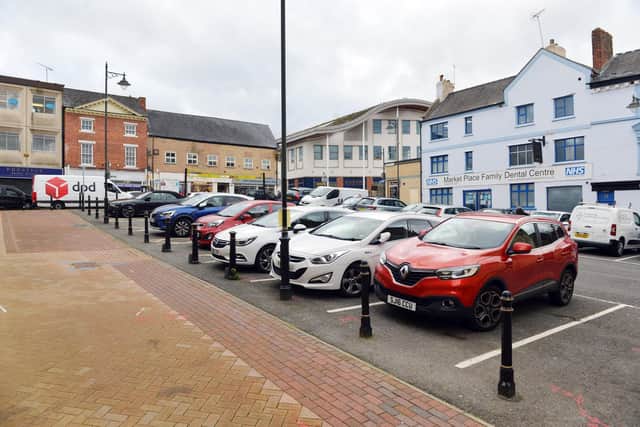 The Old Town Hall car park on Queen Street is earmarked for a pocket park.