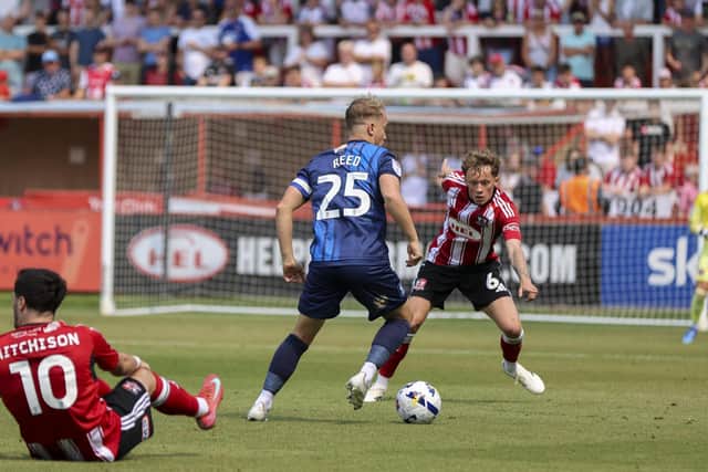 Action during the Sky Bet League 1 match against Exeter City FC at St James Park, 16 Aug 2025   Photo credit : Chris & Jeanette Holloway / The Bigger Picture.media