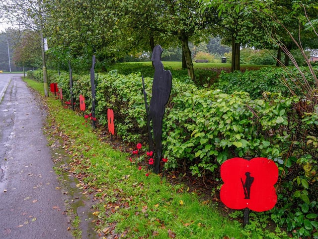 A touching tribute by a veteran and his wife.