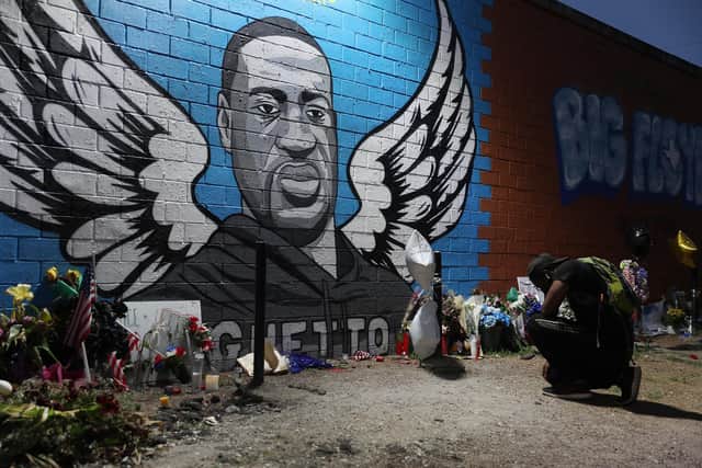 Today marks the first anniversary of George Floyd's death. (Photo by Joe Raedle/Getty Images)