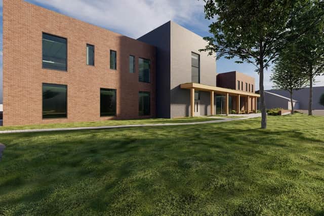 An artist's impression of the planned centre.