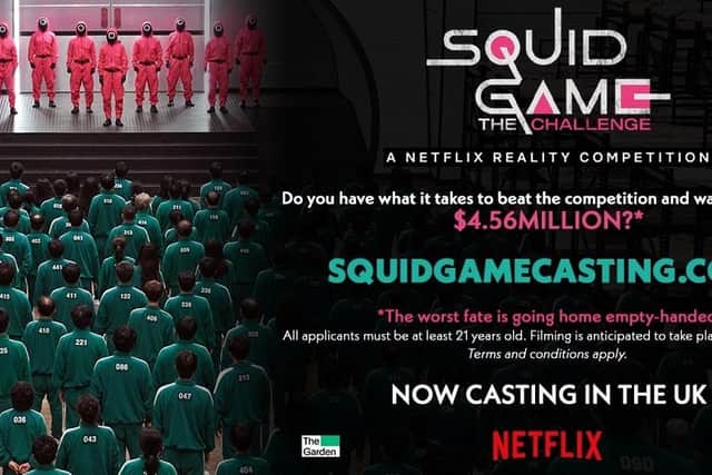 Would you like to be a contestant on Squid Game: The Challenge?
