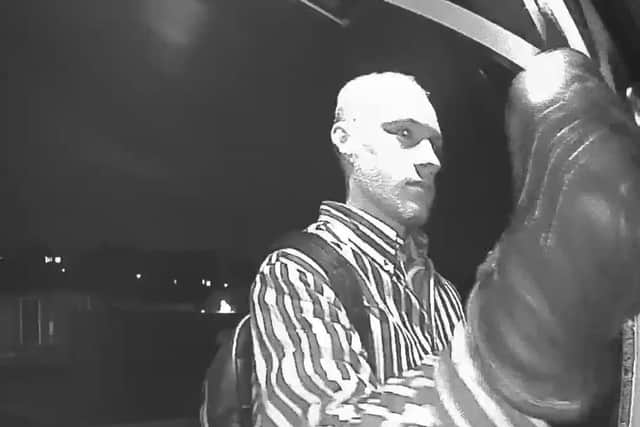 Police want to speak to this man. Photo: Nottinghamshire Police