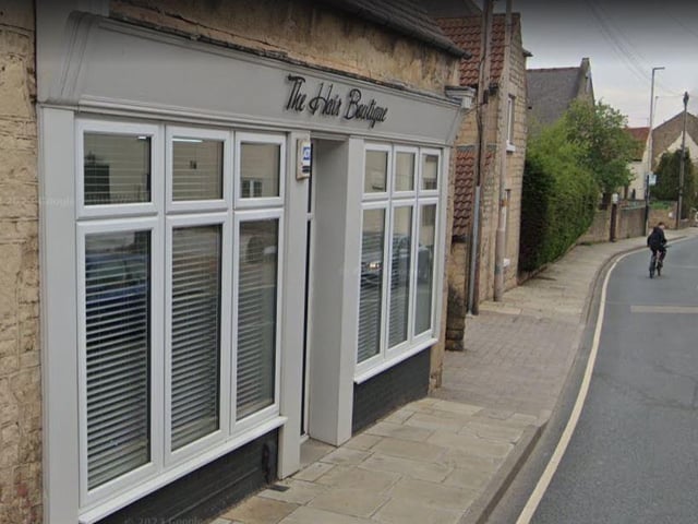 The Hair Boutique, on High Street, Mansfield Woodhouse, has its 5.0 rating from 20 Google Reviews