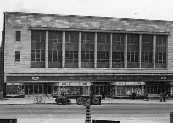 F. W. Woolworth and Co. Ltd, department store, Nos. 15 -19 The Moor, 1952