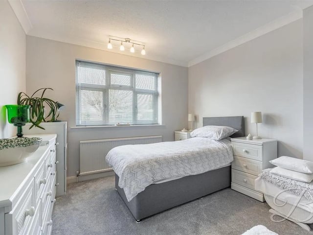 One of five well-sized bedrooms in the property