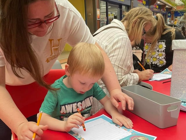 A youngster pens a summer story.