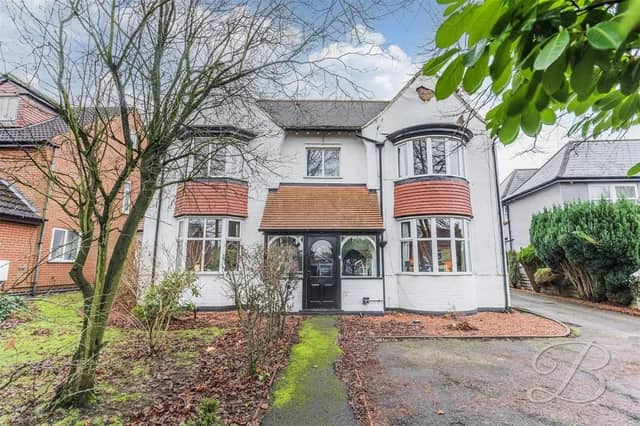 Beautifully positioned on a generous plot with landscaped gardens offering off-street parking for multiple vehicles