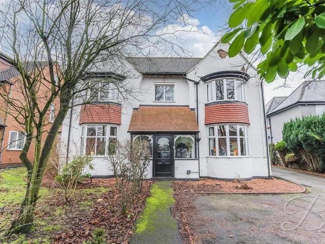 Beautifully positioned on a generous plot with landscaped gardens offering off-street parking for multiple vehicles