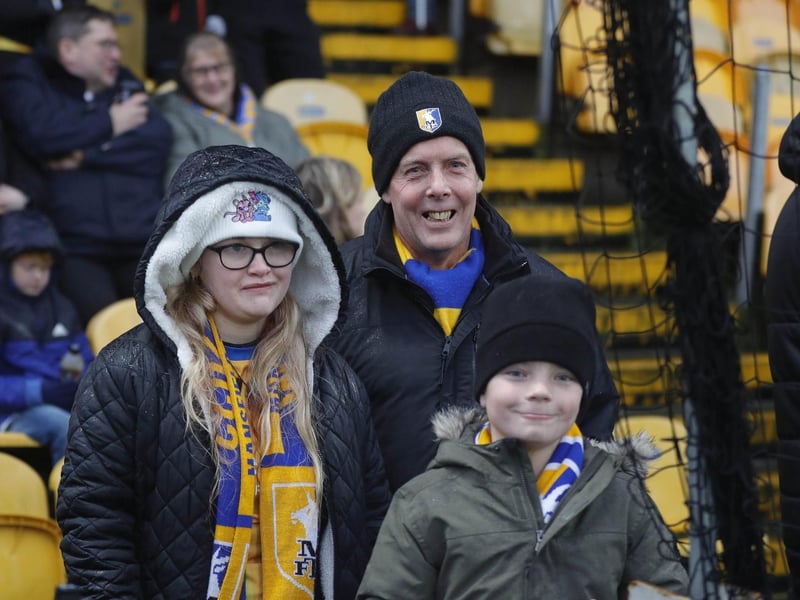 Mansfield Town suffered back-to-back home defeats on 23rd November.