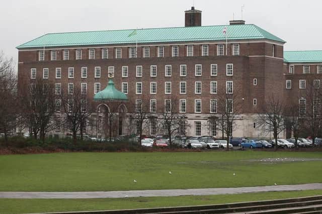 County Hall, headquarters of Nottinghamshire County Council