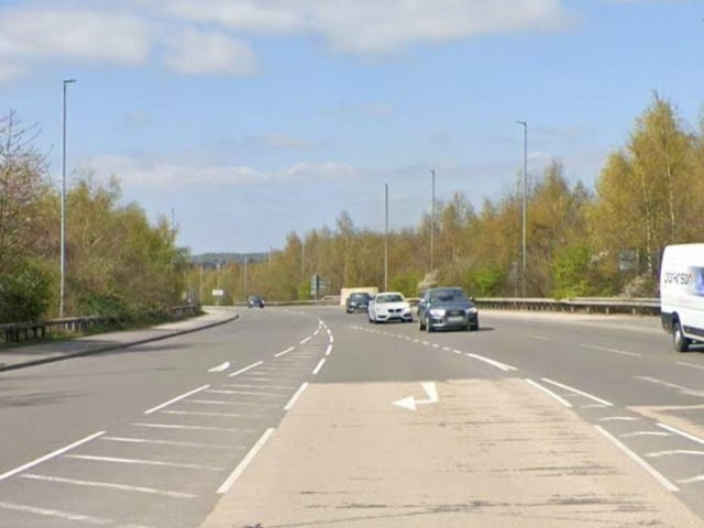 Sherwood Way South MARR route, Sutton.