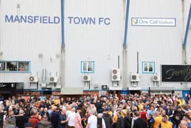 Mansfield Town v Barrow has been made all ticket.