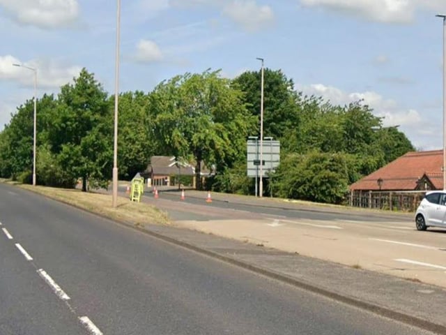 Southwell Road West, Mansfield near Widecombe Fair.