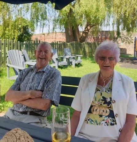 Dot and Pete Lane have been married for over 60 years. This year is their 66th wedding anniversary.