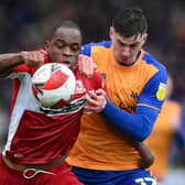 Oli Hawkins is Mansfield Town's most penalised player with 11 bookings in 33 games.