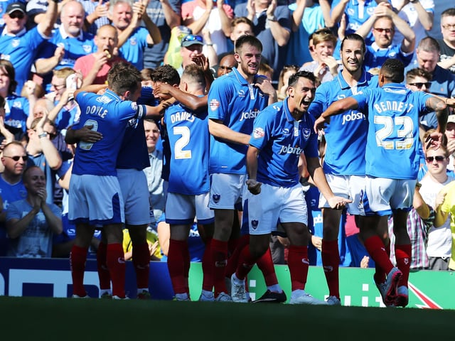 Paul Cook’s first game in charge couldn’t have gone any better. Pompey were scintillating against the Daggers, with summer recruits Kyle Bennett (two) and Gareth Evans giving the hosts a commanding victory.