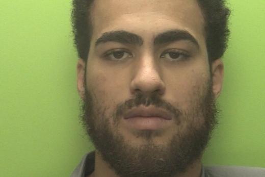 Reuben Commons, 25, Commons, of Ulgham Close, Arnold, pleaded guilty to inflicting grievous bodily harm and aggravated vehicle taking and property damage. He was jailed for a total of 32 months and also ordered to pay £187 to the victim.