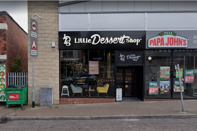 The Little Dessert Shop on Forest Street, Sutton. One review said: "Ordered the sharer waffle and pancakes. Absolutely amazing price and quality and great fast delivery from Mike."
