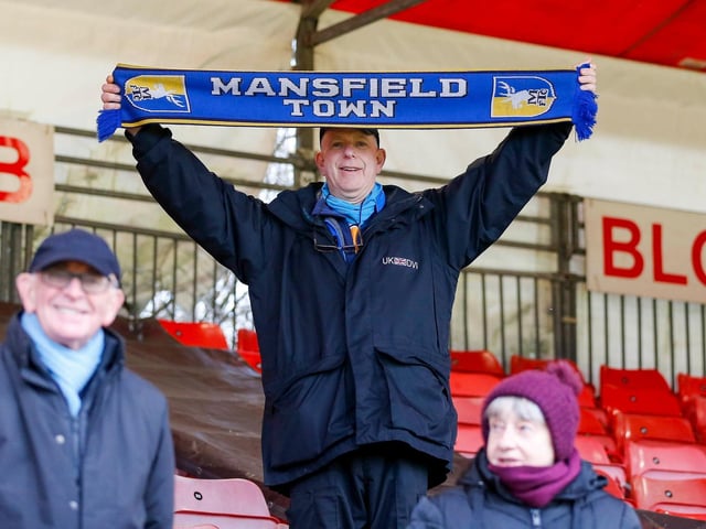 Mansfield Town fans saw their side return to winning ways at Crawley Town.