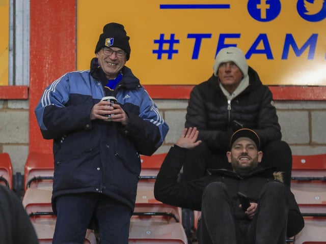 Mansfield Town fans watched a dire display from their side in defeat at Exeter City.