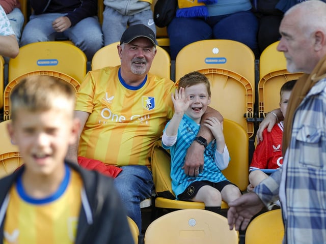 Mansfield Town fans saw the side secure another excellent home win.
