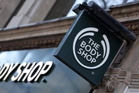 The Body Shop sign (Photo by Daniel Leal/AFP via Getty Images)