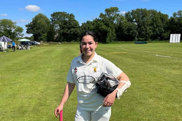 Harriet Vella representing Blidworth CWCC