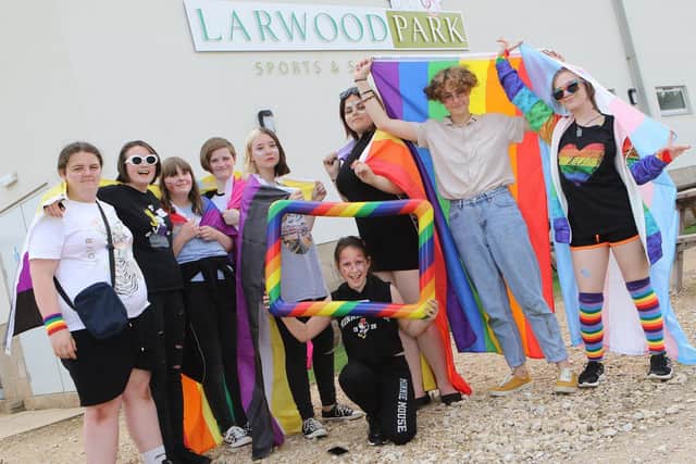 Ashfield schools Pride Gala