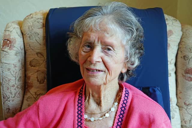 Joan Pepperday celebrates 100th birthday.