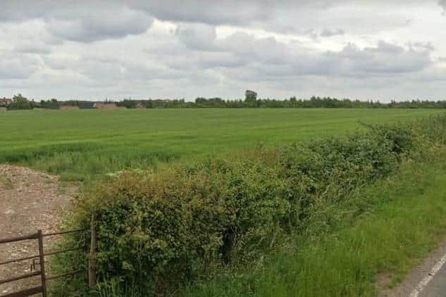 The site at Pleasley Hill Farm, where almost 400 new homes could soon be built as part of a major plan for the area. (PHOTO BY: Google Maps)