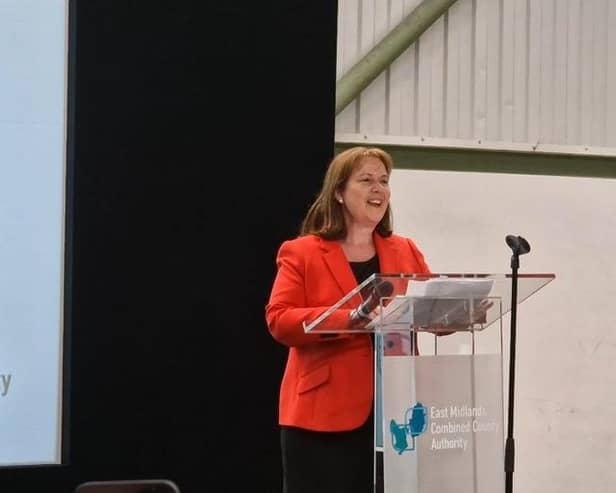 Claire Ward was elected as the first East Midlands mayor earlier this month. Photo: Submitted