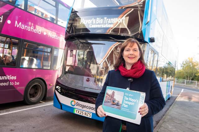 Mayor Claire Ward launches her Transport Plan and Big Transport Conversation.