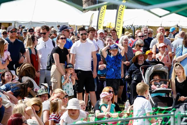 Visitors flocked to the Nottinghamshire County Show last year.