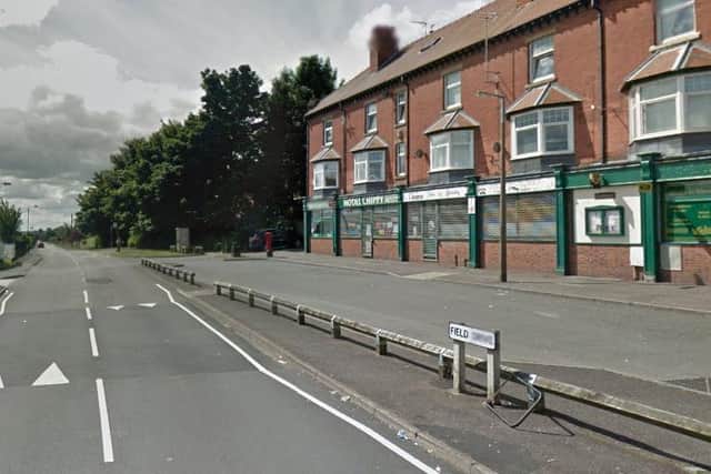The couple's car was surrounded on Field Drive in Shirebrook (pic: Google)