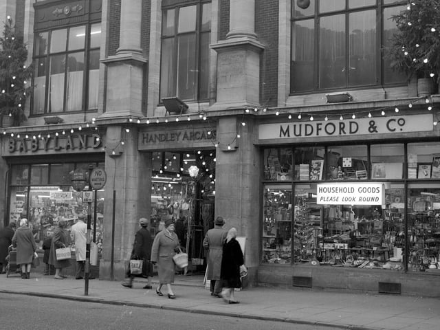 1961-62 Mansfield Handley Arcade.
