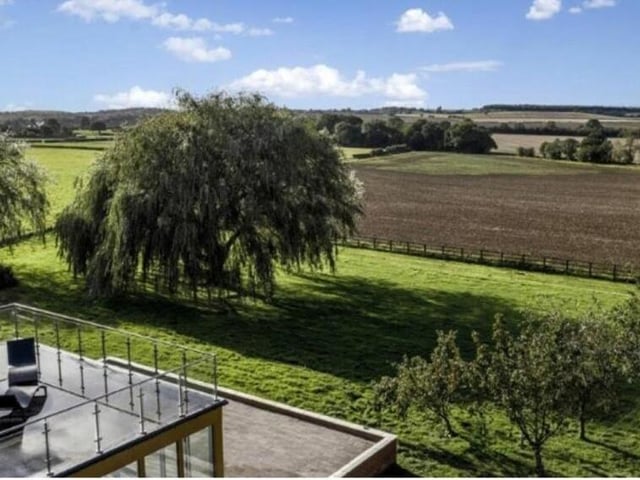 This image shows the stunning view from the balcony of the main bedroom/living room on the first floor. Not bad, eh?