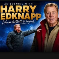 Football chat, stories and memories with Harry Redknapp in Nottingham