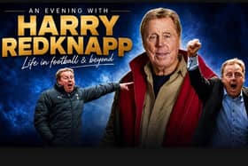 An Evening with Harry Redknapp is coming to Nottingham. Photo: Submitted