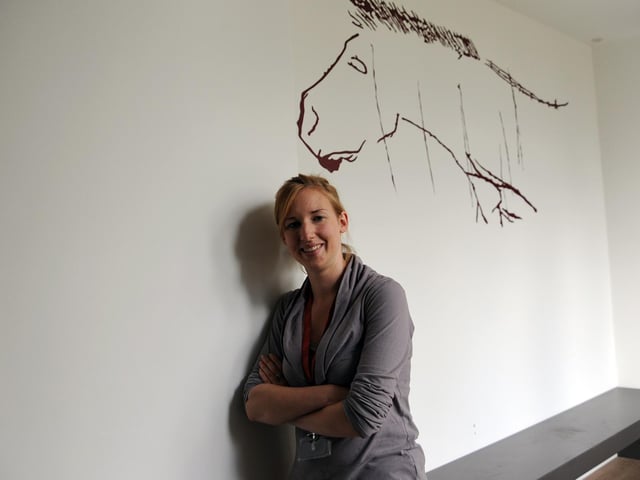 Creswell Crags Visitor Centre, Creswell. Feature on the exhibition. Picture: Rebecca Clay - Communications officer.