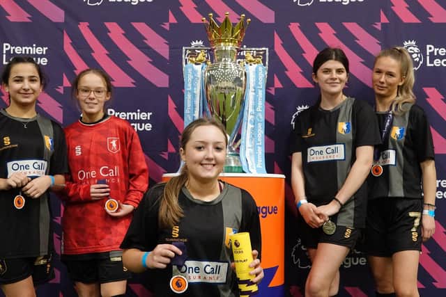 Pictured: 2023 participants at the PL Kicks cup, where they picked up the Fair Play award.